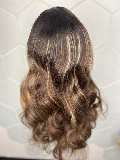 24 Inch 5x5 HD Highlight Luxury Wig
