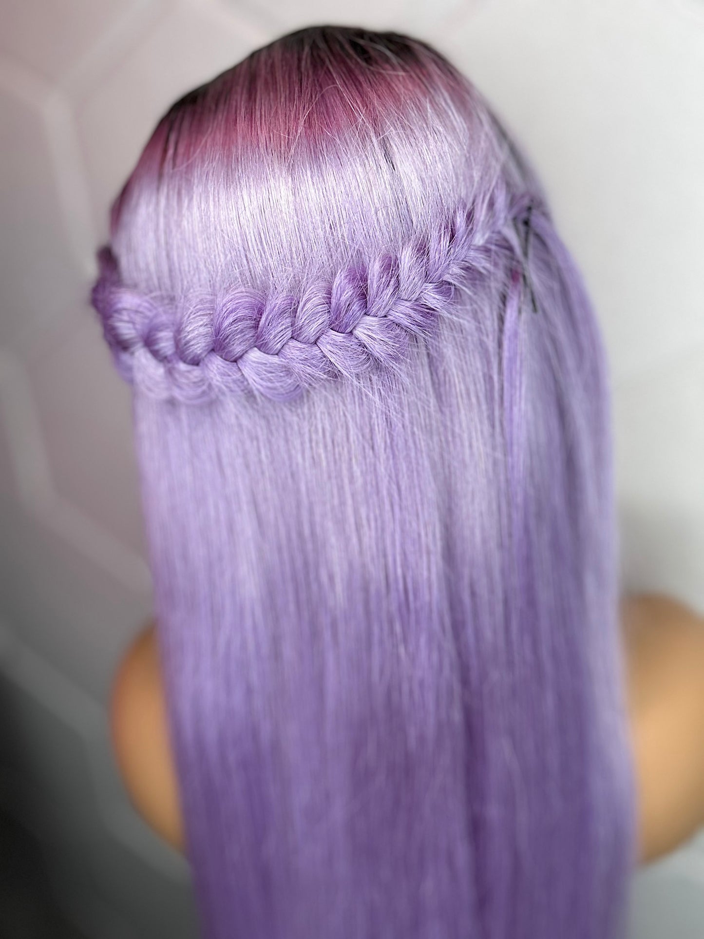 22 Inch 13x4 Violet Luxury Wig