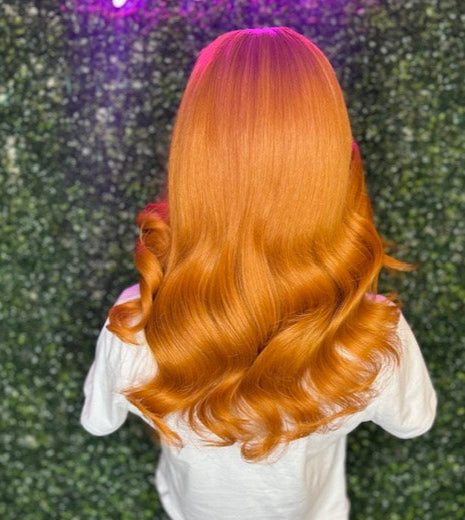 22 Inch Luxury Ginger Wig