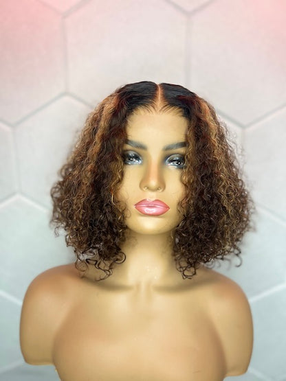 10 Inch 2x6 HD Lace Closure Luxury Wig